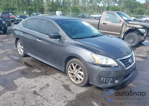 2013 Nissan Sentra Sr из США, поврежденный, VIN 3N1AB7AP9DL738684